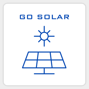 Go Solar Magnet